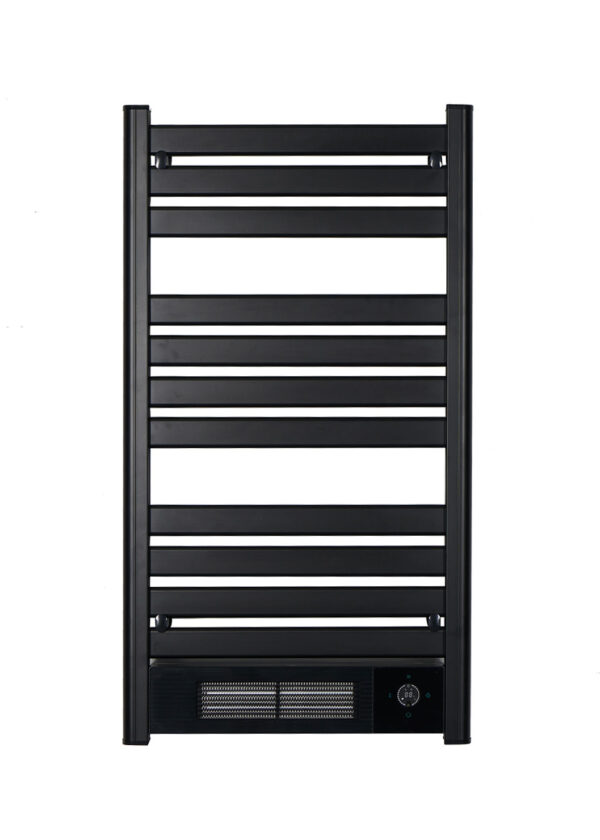 enowell-2000w-smart-electric-towel-rail-ptc-fan Renowell 2000W smart electric heated towel rail with high-power PTC fan heater.