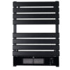 Renowell 1800W smart electric towel rail with integrated PTC fan heater for rapid bathroom warming.