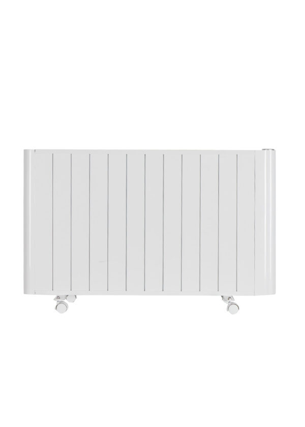 renowell-2000w-smart-ceramic-panel-heater-wheels Renowell 2000W smart ceramic panel heater with portable wheels for easy movement.