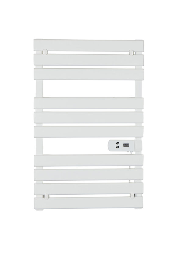 renowell-cr-500-500w-white-aluminum-flat-bar-towel-rail Renowell CR-500 500W white aluminum flat bar electric heated towel rail with high efficiency.