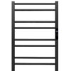 renowell-tw-200f-250w-black-aluminum-electric-heated-towel-rail Renowell TW-200F 250W black aluminum electric heated towel rail for energy saving.