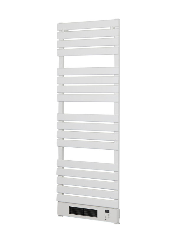 w-580d-2200w-dual-mode-black-towel-warmer-rack TW-580D dual-mode 2200W white towel warmer rack with smart open window detection.