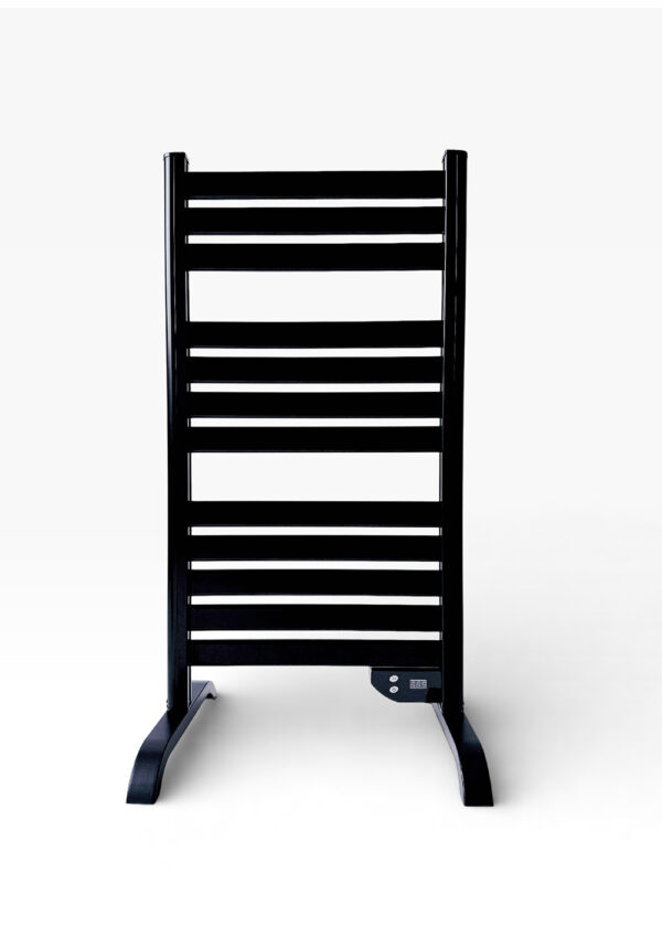 Modern Bathroom Towel Warmer with 2 in 1 Wall Mounted and Freestanding Design
