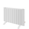 wall-mounted-panel-heater-x-type-heating-element Wall-mounted aluminum panel heater featuring a high-efficiency X-type heating element.