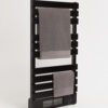 fast-heating-bathroom-blower-radiator-aluminum-white-black Fast-heating aluminum bathroom blower radiator available in white and black finishes.