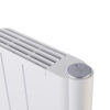 mobile-electric-radiator-tip-over-protection-child-lock Mobile electric radiator with safety tip-over protection and integrated child lock.