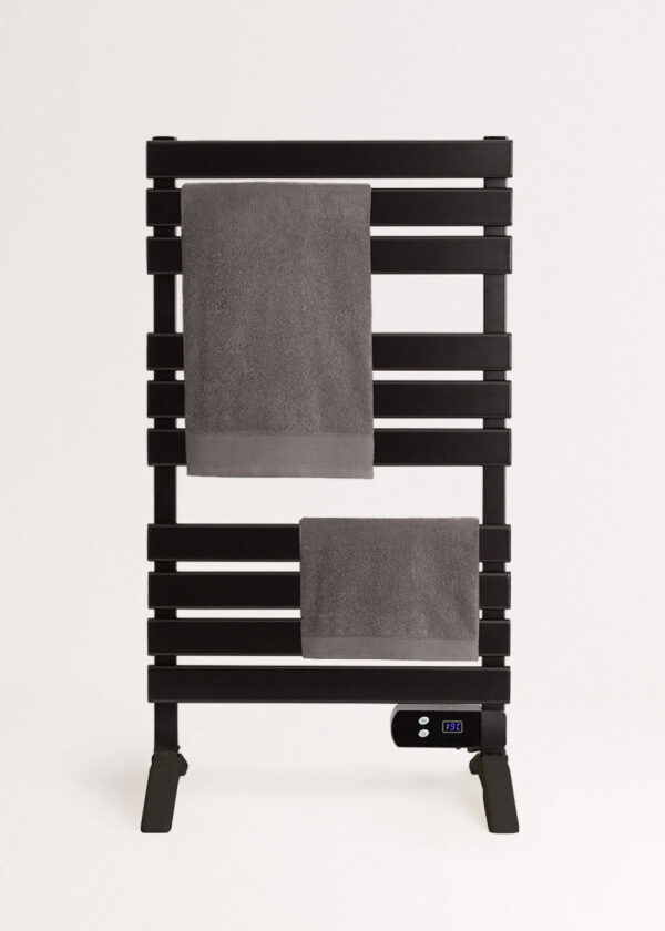 2 in 1 wall mounted freestanding heated towel rack