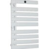 500W aluminum electric towel warmer with digital LED screen and IP24 waterproof rating.