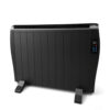 modern-white-convection-heater-lcd-digital-thermostat Modern white convection heater with LCD digital thermostat and 5-40°C precise temperature range.