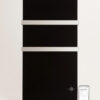 smart-glass-electric-towel-rack-weekly-timer-remote-control Smart glass electric towel rack with weekly timer, touch control, and remote app support.