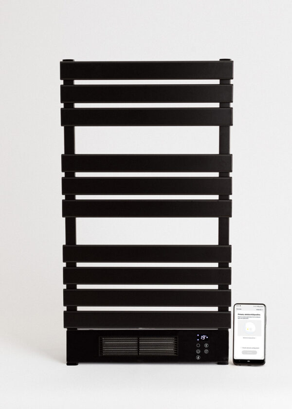 wifi-app-controlled-towel-warmer-led-display-smart-home.jpg WiFi app-controlled electric towel warmer with smart LED display for modern smart homes.