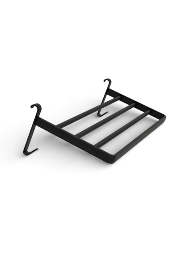 Universal Aluminum Towel Rail Shelf | Add-on Storage Rack | Renowell