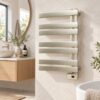 renowell-wall-mounted-7-bar-flat-aluminum-towel-warmer-drying-towels-modern-bathroom.jpg Wall mounted 7-bar flat aluminum towel warmer drying towels in modern bathroom