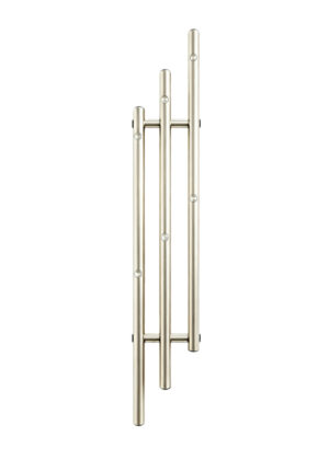 Vertical 3-Bar Heated Towel Rack Aluminum Wall Mounted Towel Warmer