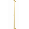 Vertical Stainless Steel Electric Heated Towel Rack - Single Bar Wall Mounted Towel Warmer